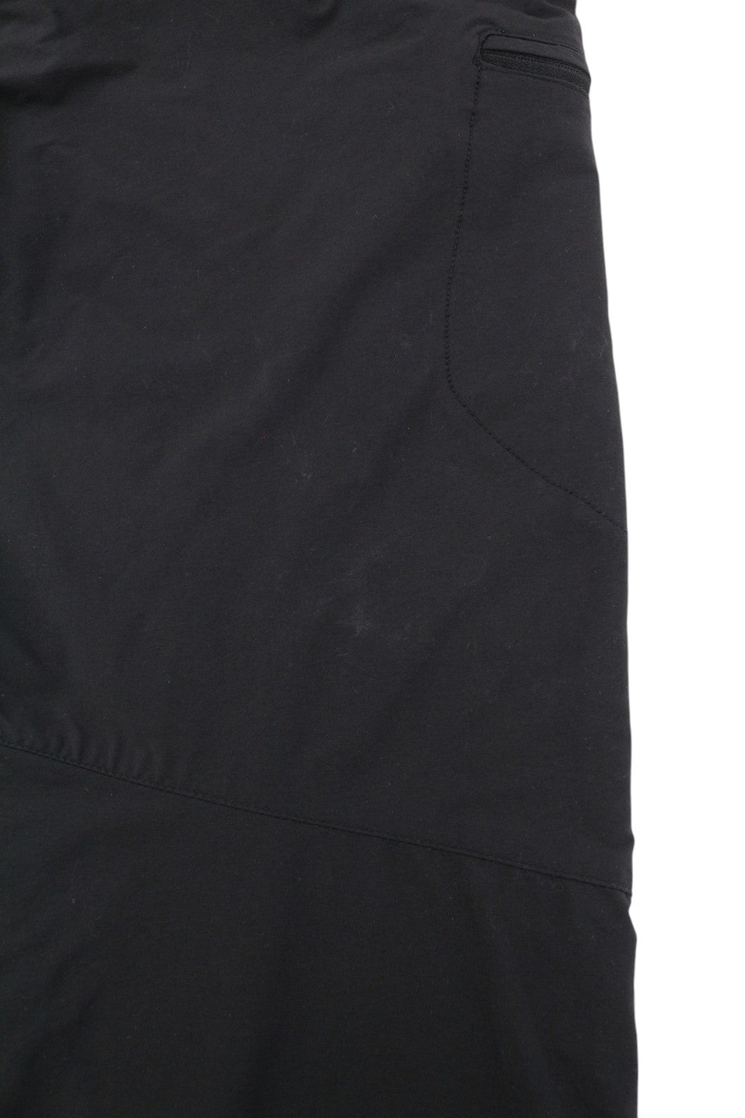 THE NORTH FACE Men Trousers W34 Black Trekking Half Fleece Lined Zip Fly Logo