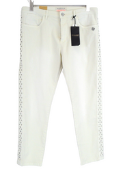 SCOTCH & SODA Women W30 Slim Boyfriend Jeans Vented Seams Distressed