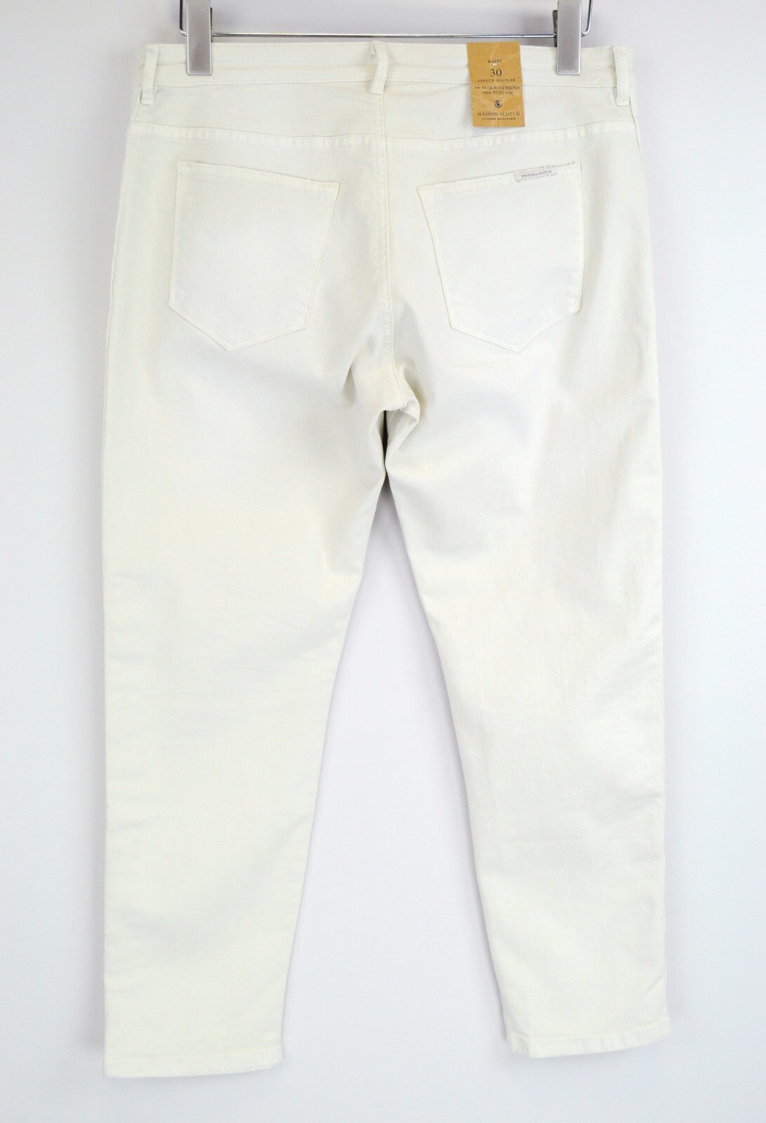 SCOTCH & SODA Women W30 Slim Boyfriend Jeans Vented Seams Distressed