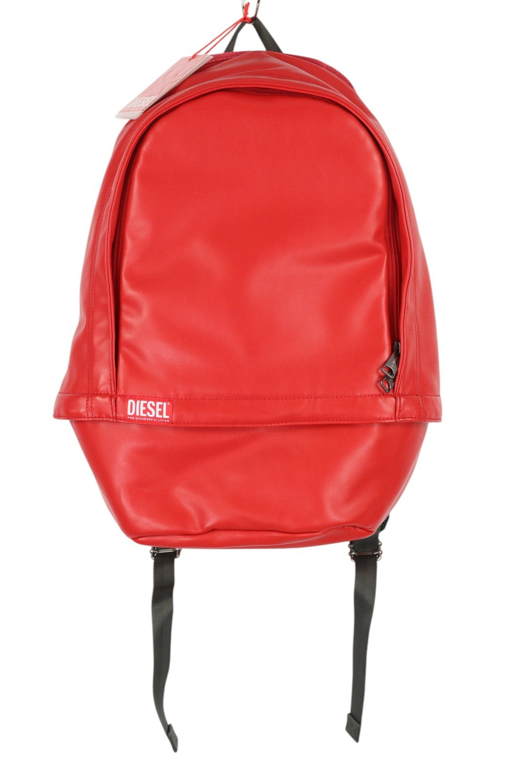 DIESEL Rave Berlyn Goa Men Bag OS Unisex Backpack Red Coated RRP€250