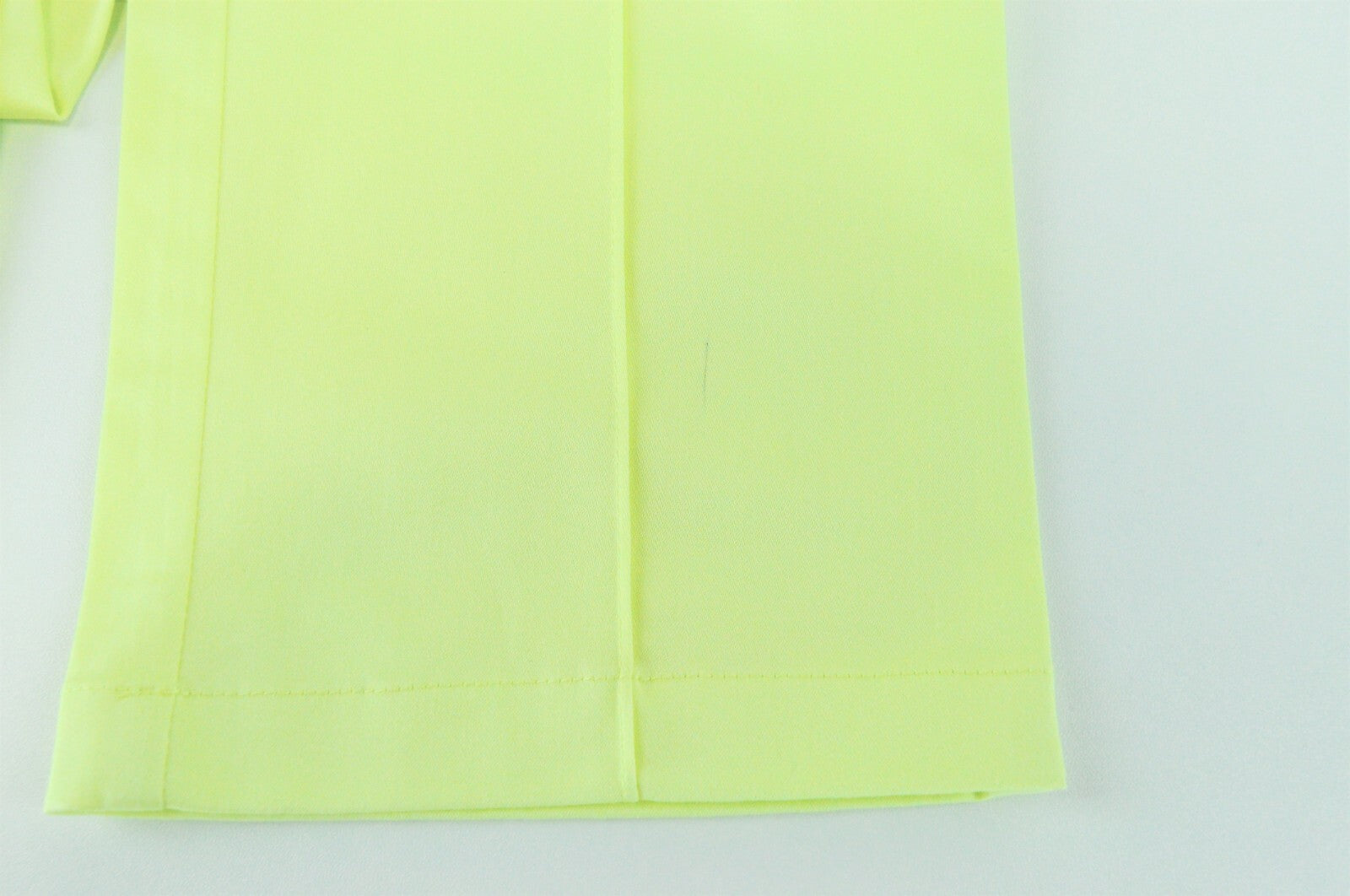 MAISON SCOTCH Women W29/L32 Yellow Chino Trousers Belted Stretch Pleated