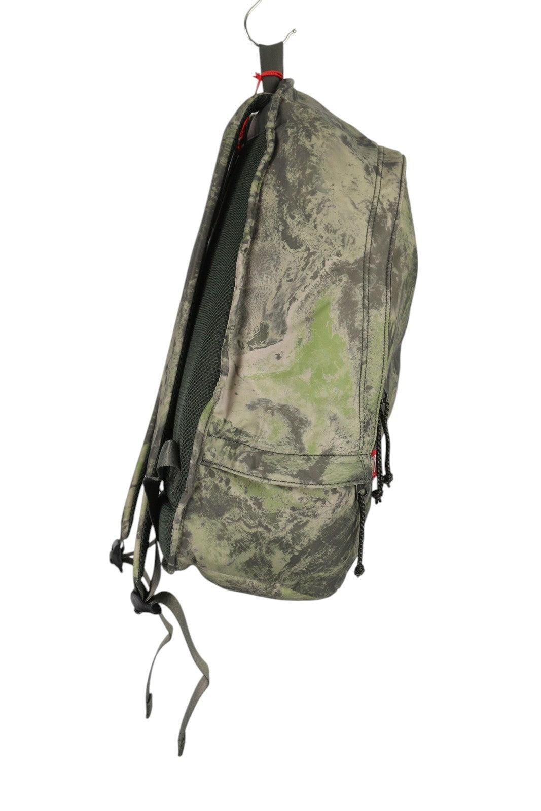 DIESEL Rave Backpack Men Bag OS Patterned Zipper Front Logo RRP€210