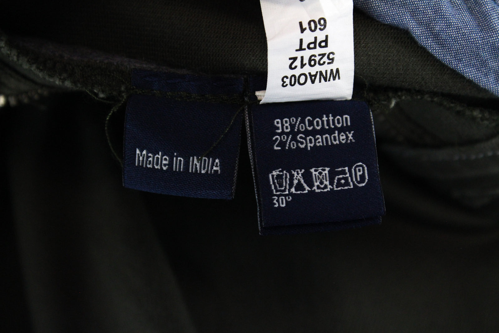 HARMONT & BLAINE Men Trousers IT46 Khaki Green Chino Turn-Up Narrow Fitted*