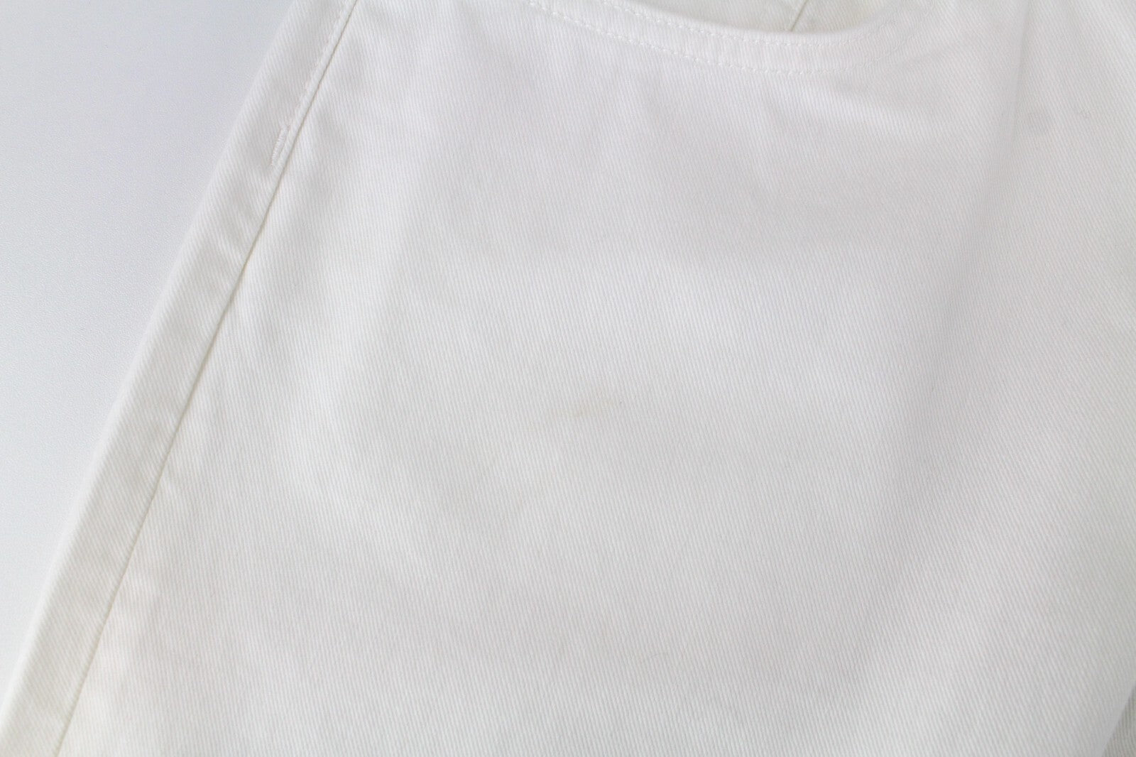 GANT Women Jeans W30/L34 Off-White Ripped Cotton Straight Fit Slacker Style