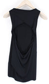 Black Polyester Sport Top