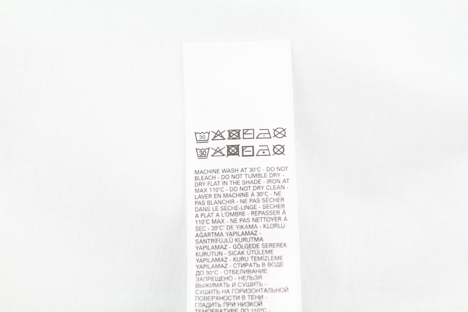 DIESEL T-Diegos-E32 Men T-Shirt M White Short Sleeve Crew Neck Cotton Tricot