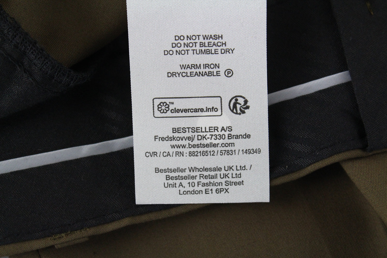 SELECTED Men Trousers UK26R Green Pleated Stretch Slit Pocket Classic