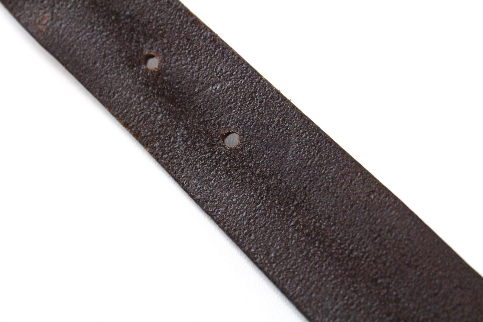 REPLAY Men Belt 100 cm Brown Plain Genuine Leather Buckled Cowhide