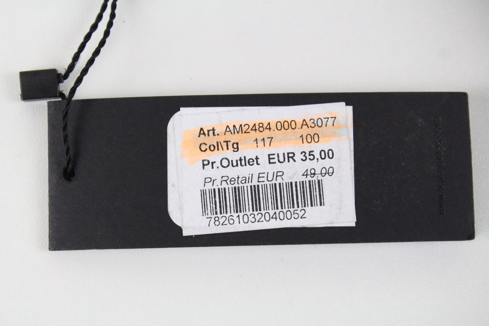 REPLAY Men Belt 100 cm Brown Plain Genuine Leather Buckled Cowhide