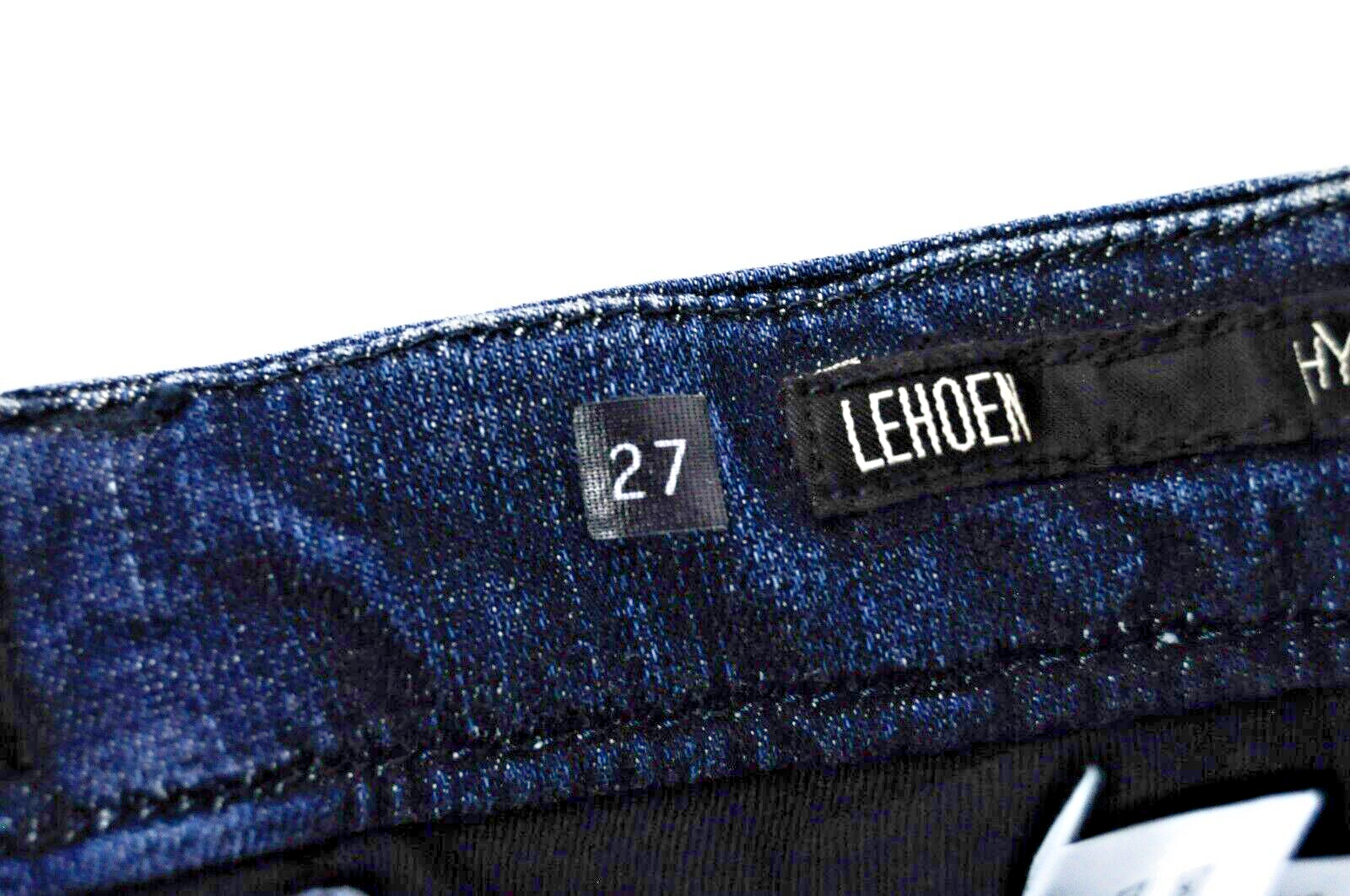 REPLAY vyriški džinsai W27/L32 Slim Fit skalbtos medvilnės chino tamprės, mėlyni Lehoen 