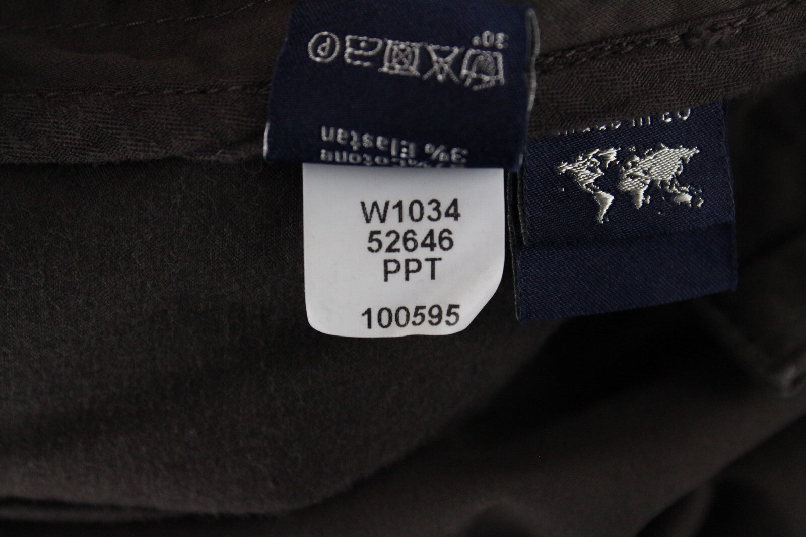 HARMONT & BLAINE Men Trousers 56 Brown Regular Fit Cotton Stretch Jean Style