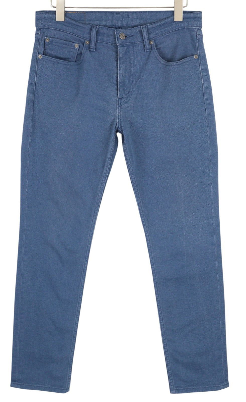 LEVI'S 511 Men Jeans W32/L32 Denim Mid Blue Slim Fit Zip Fly 5-Pockets Logo