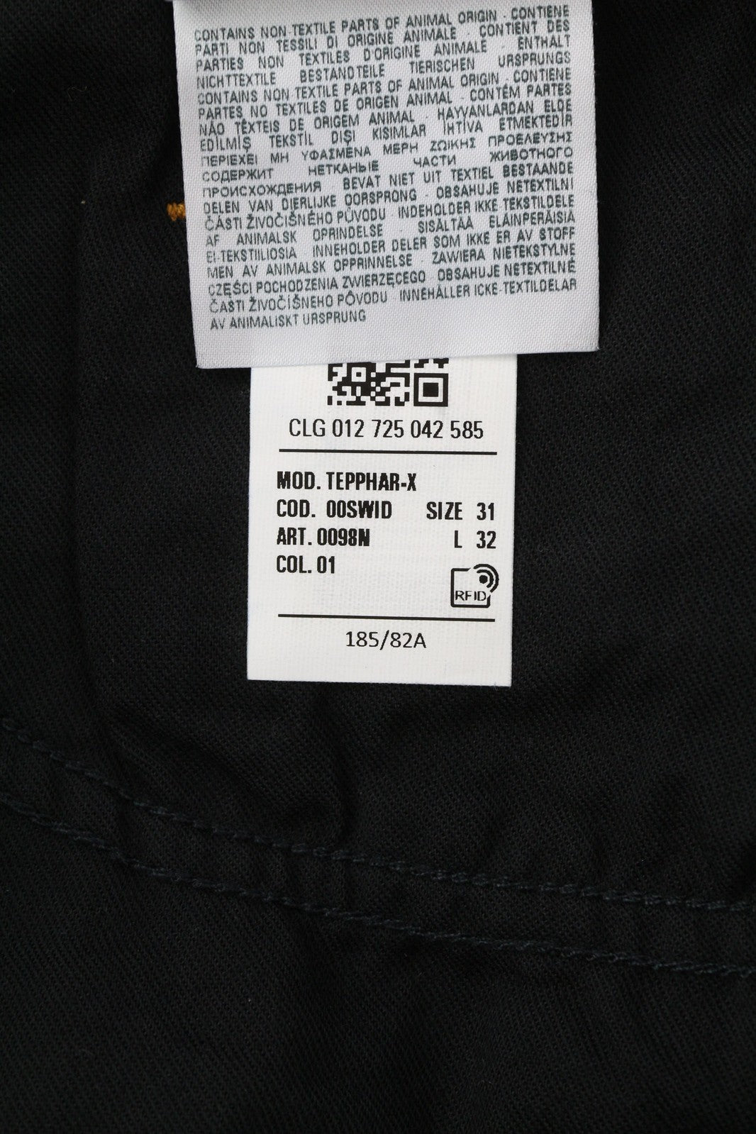 DIESEL Tepphar 0098N Men Jeans W31/L32 Slim Fit Stretch Ripped RRP€200 Blue