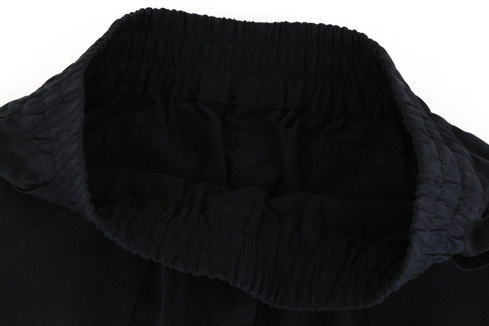 SWEATY BETTY Women's Sport Trousers S Black Solid Loose Fit Hemmed Activewear