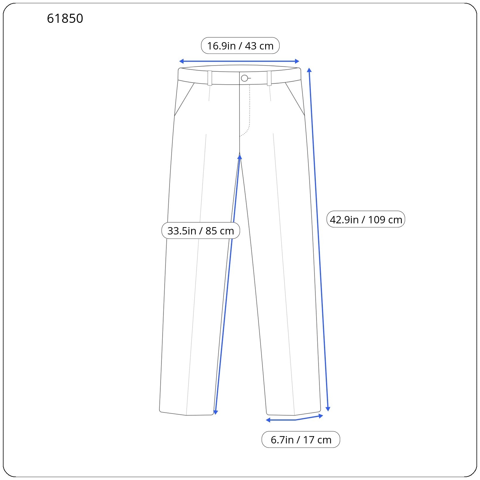 MAISON SCOTCH Women's Trousers W30/L34 Slim Chino Blue Stretch Zipped Classic