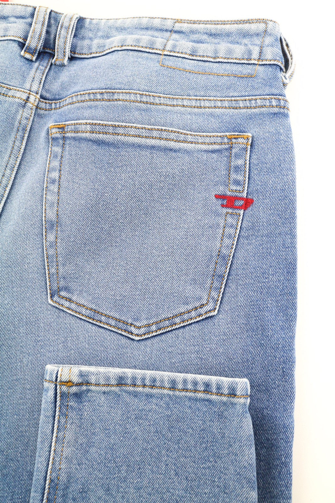 DIESEL 1979 Sleenker 9B92S Men Jeans W32/L32 Skinny Fit Low Waist RRP€160 Blue