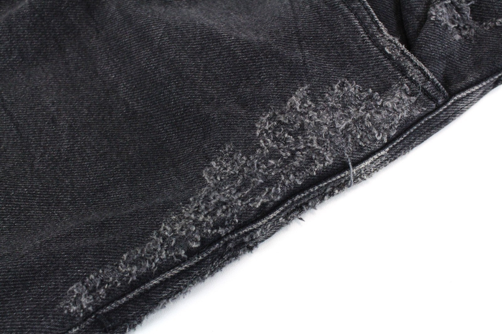 DIESEL Tepphar 085AJ vyriški džinsai W32/L34 Slim Skinny pilki tamprūs medvilniniai plėšyti džinsai 