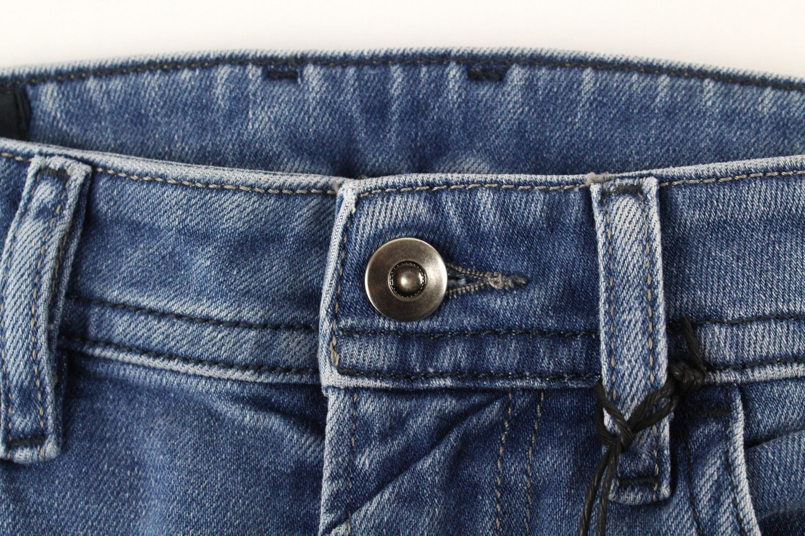 DIESEL Thommer 083AX vyriški džinsai W28/L32 Slim skalbtos medvilnės tamprės mėlyni 