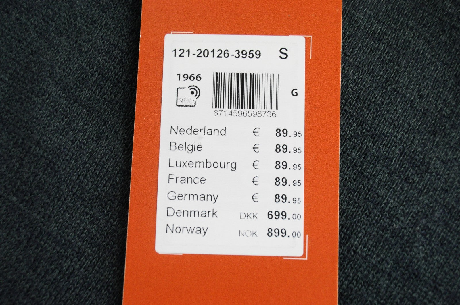 STATE OF ART Men Jumper S Regular Fit Grey Tight-Knit V-Neck Cotton Sweater