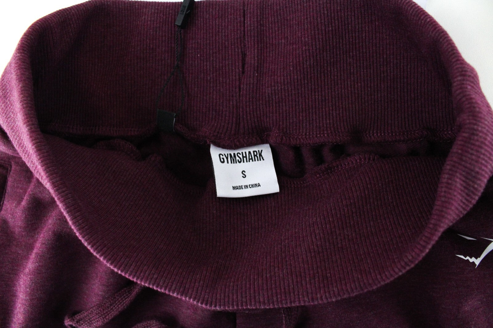 GYMSHARK Ark Women Sport Trousers S Purple High Waist Logo Activewear Capri