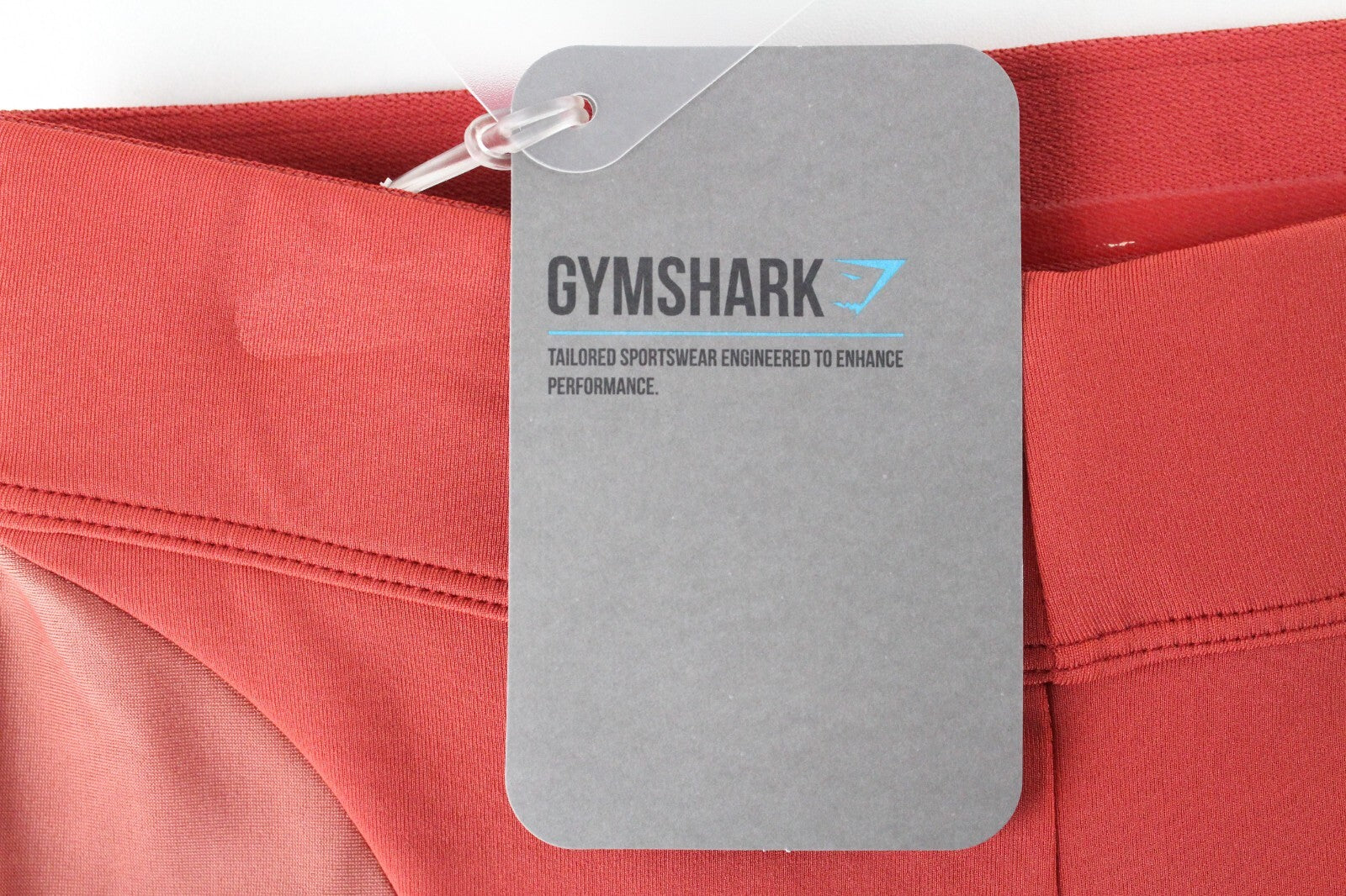 GYMSHARK Turbo Women Leggings XS Orange Stretch Logo Capri Activewear