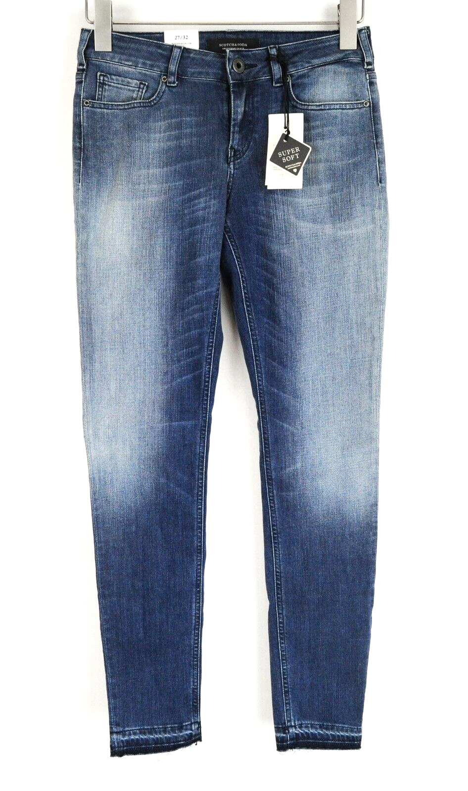 SCOTCH & SODA La Bohemienne Women Jeans W27/L32 Skinny Blue Cotton Stretch