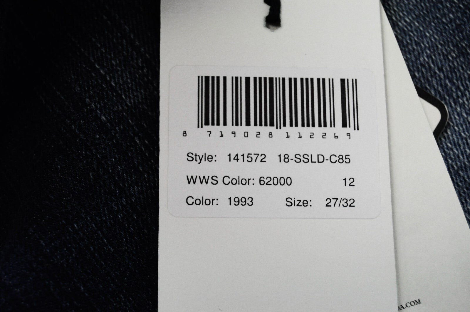 SCOTCH & SODA La Bohemienne Women Jeans W27/L32 Skinny Blue Cotton Stretch