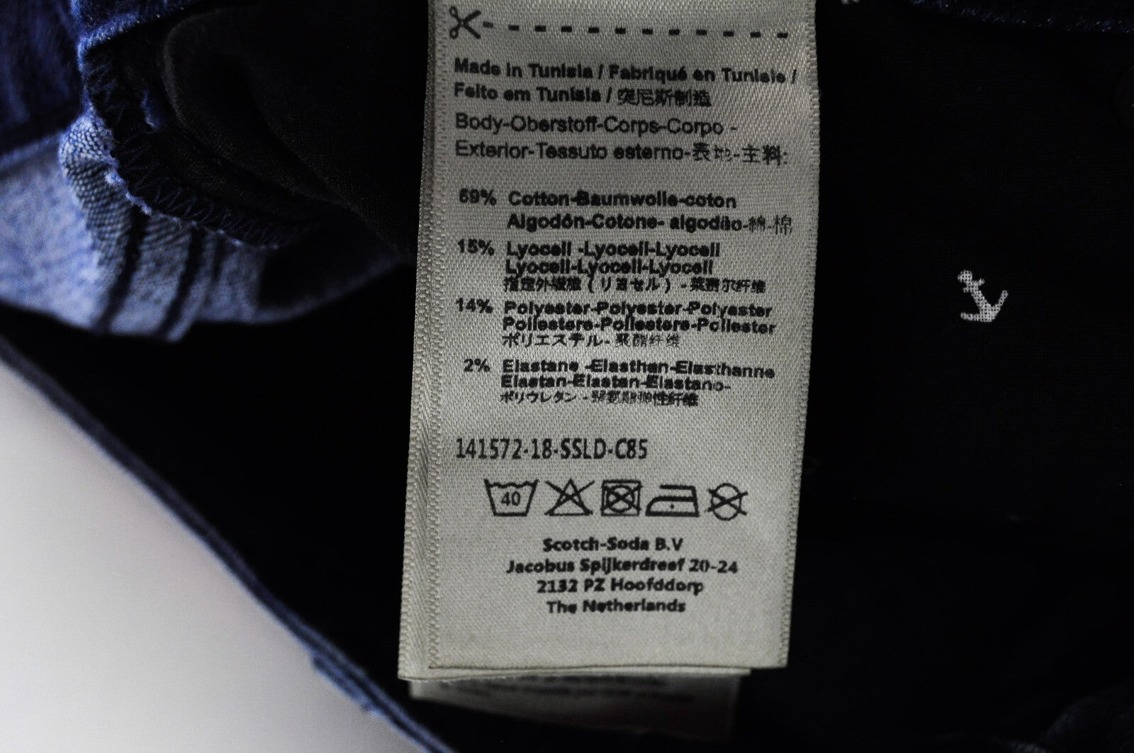 SCOTCH & SODA La Bohemienne Women Jeans W27/L32 Skinny Blue Cotton Stretch