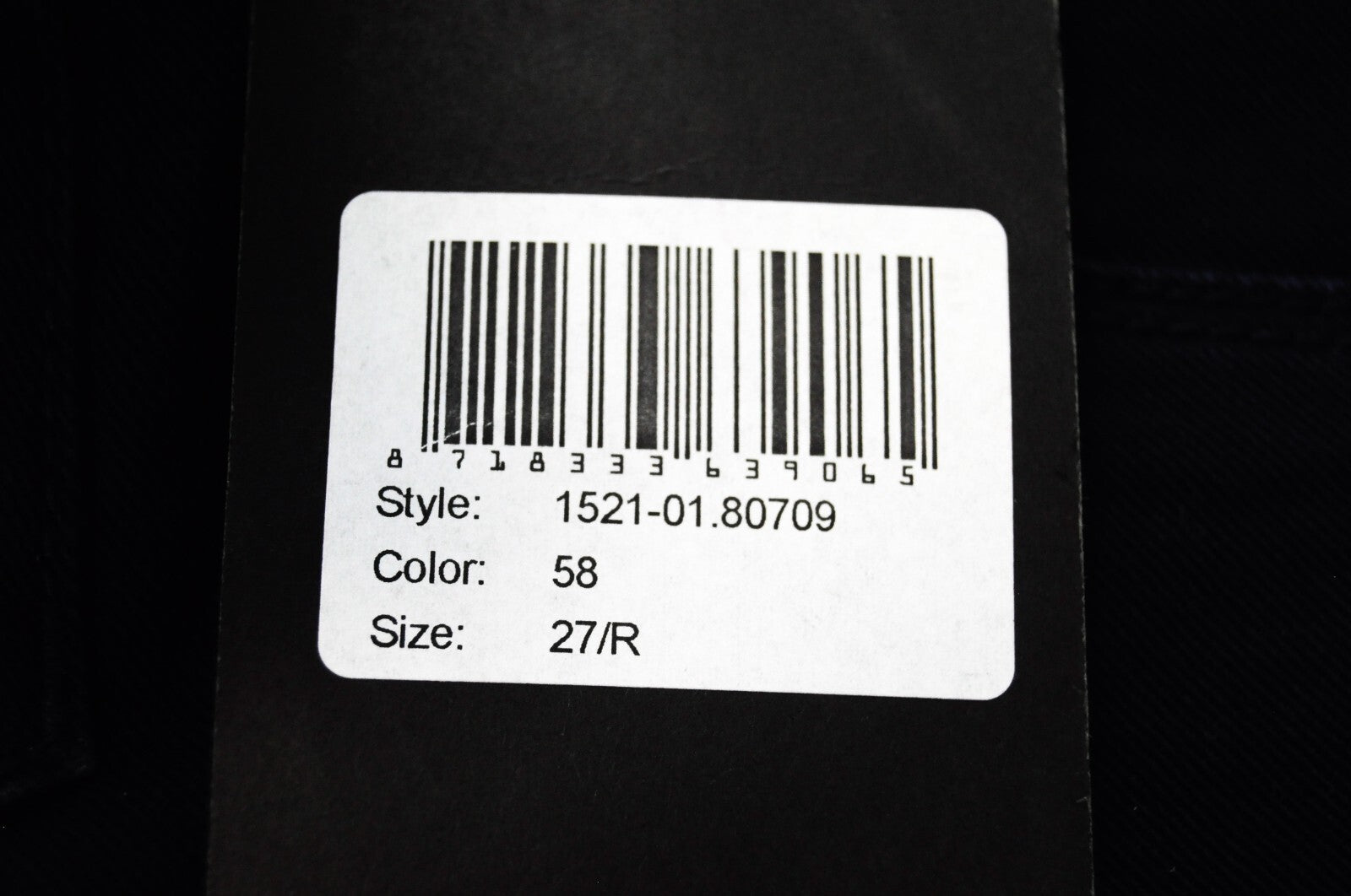 MAISON SCOTCH Women Trousers W27 Skinny Fit Navy Cotton Star Stretch Side