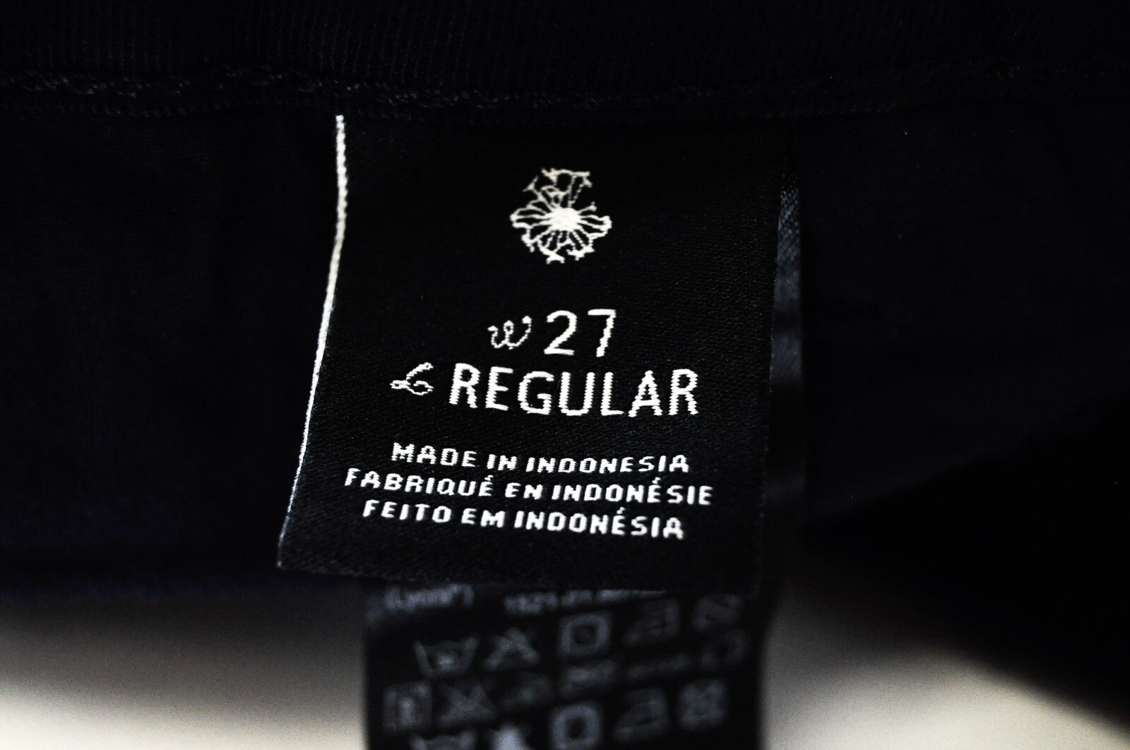 MAISON SCOTCH Women Trousers W27 Skinny Fit Navy Cotton Star Stretch Side