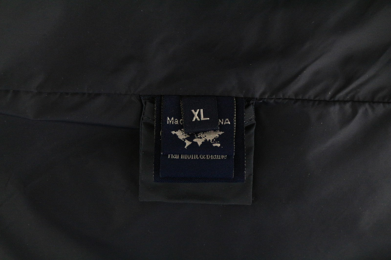 HARMONT & BLAINE XL Grey Trench Jacket Men's Embroidered Mid-Length Classic