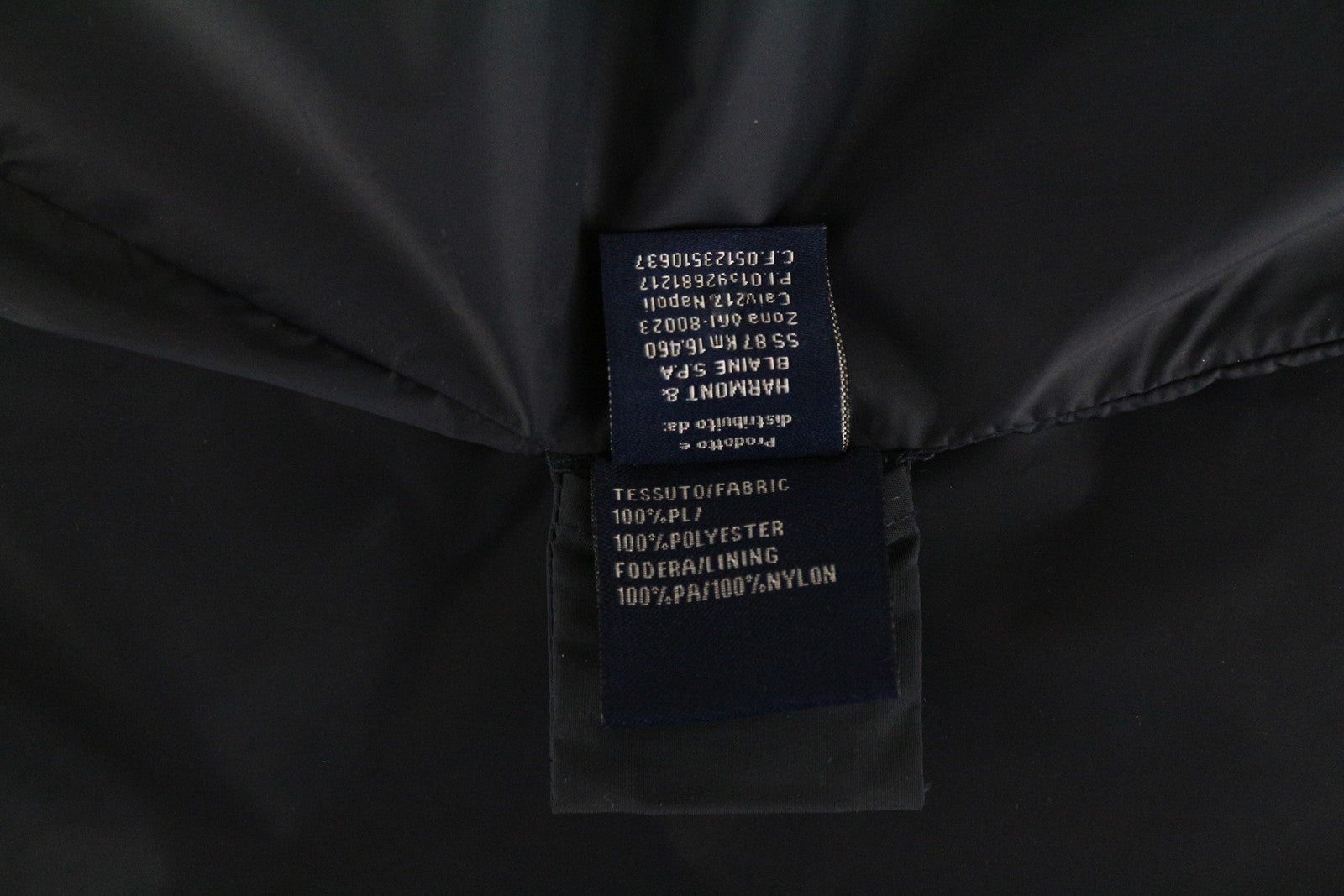 HARMONT & BLAINE XL Grey Trench Jacket Men's Embroidered Mid-Length Classic