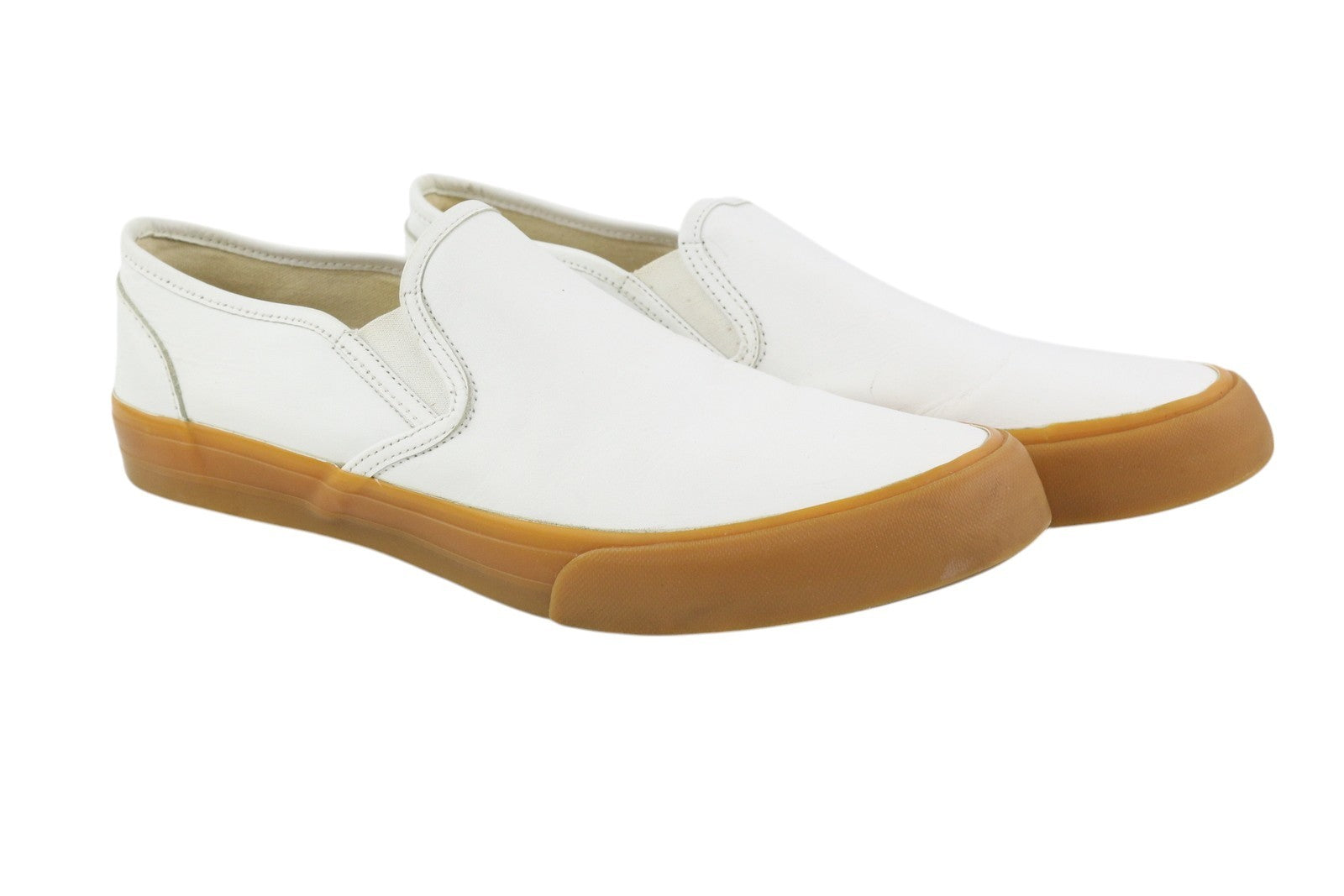 JUNYA WATANABE Comme Des Garcons Men Shoes EU38.5 White Leather Slip On