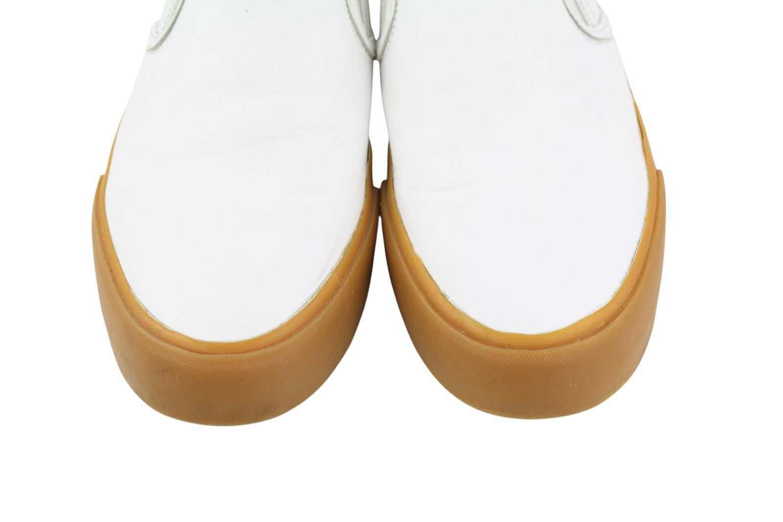 JUNYA WATANABE Comme Des Garcons Men Shoes EU38.5 White Leather Slip On