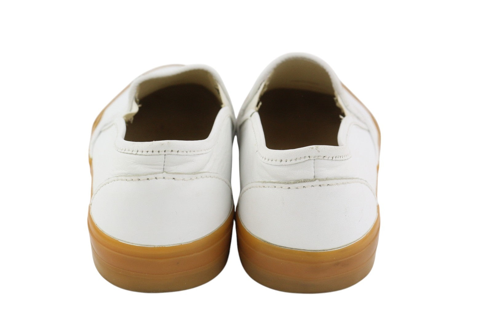 JUNYA WATANABE Comme Des Garcons Men Shoes EU38.5 White Leather Slip On