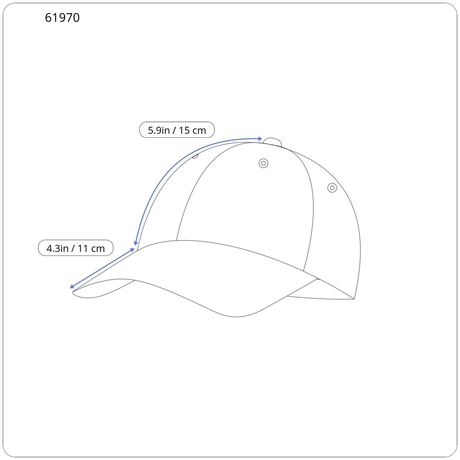 JOHN RICHMOND Men's Blue Logo Cotton Cap S Camouflage Look Military Style