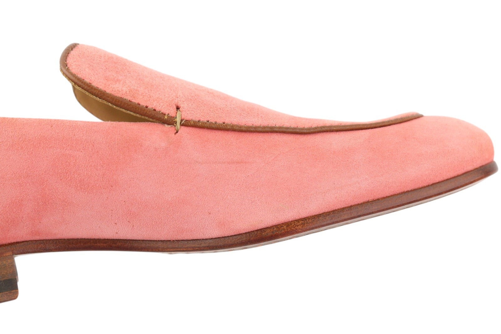 CLOSED Women Shoes EU36 Light Pink Suede Leather Almond Toe Slip On Loafers