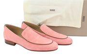 CLOSED Women Shoes EU37 Light Pink Suede Leather Almond Toe Slip On Loafers