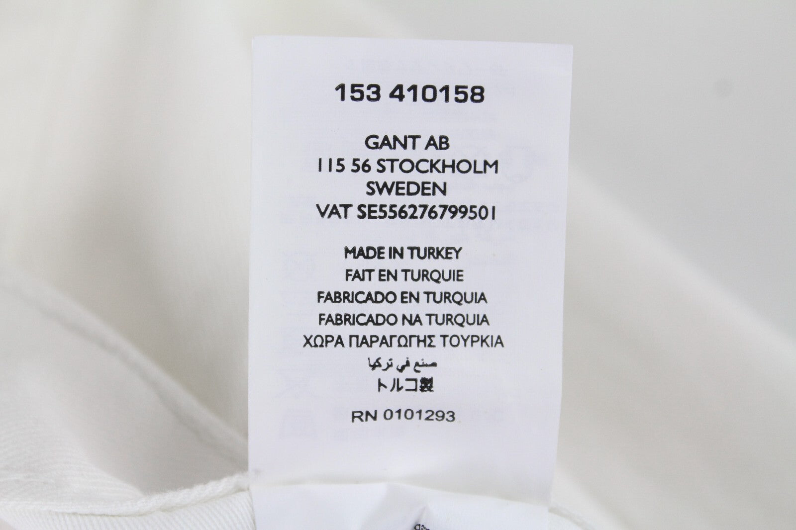 GANT Womens Jeans W30/L34 Ripped Off-White Straight  Cotton Slacker Pants