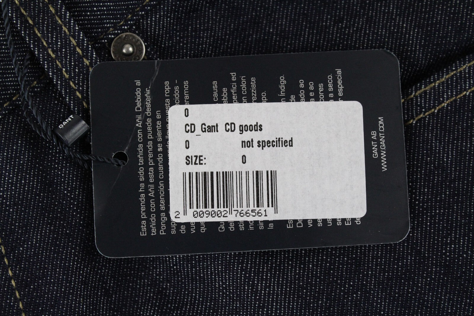 GANT Womens Bootcut Jeans W29/L34 Dark Blue Cotton Regular  Carol Style