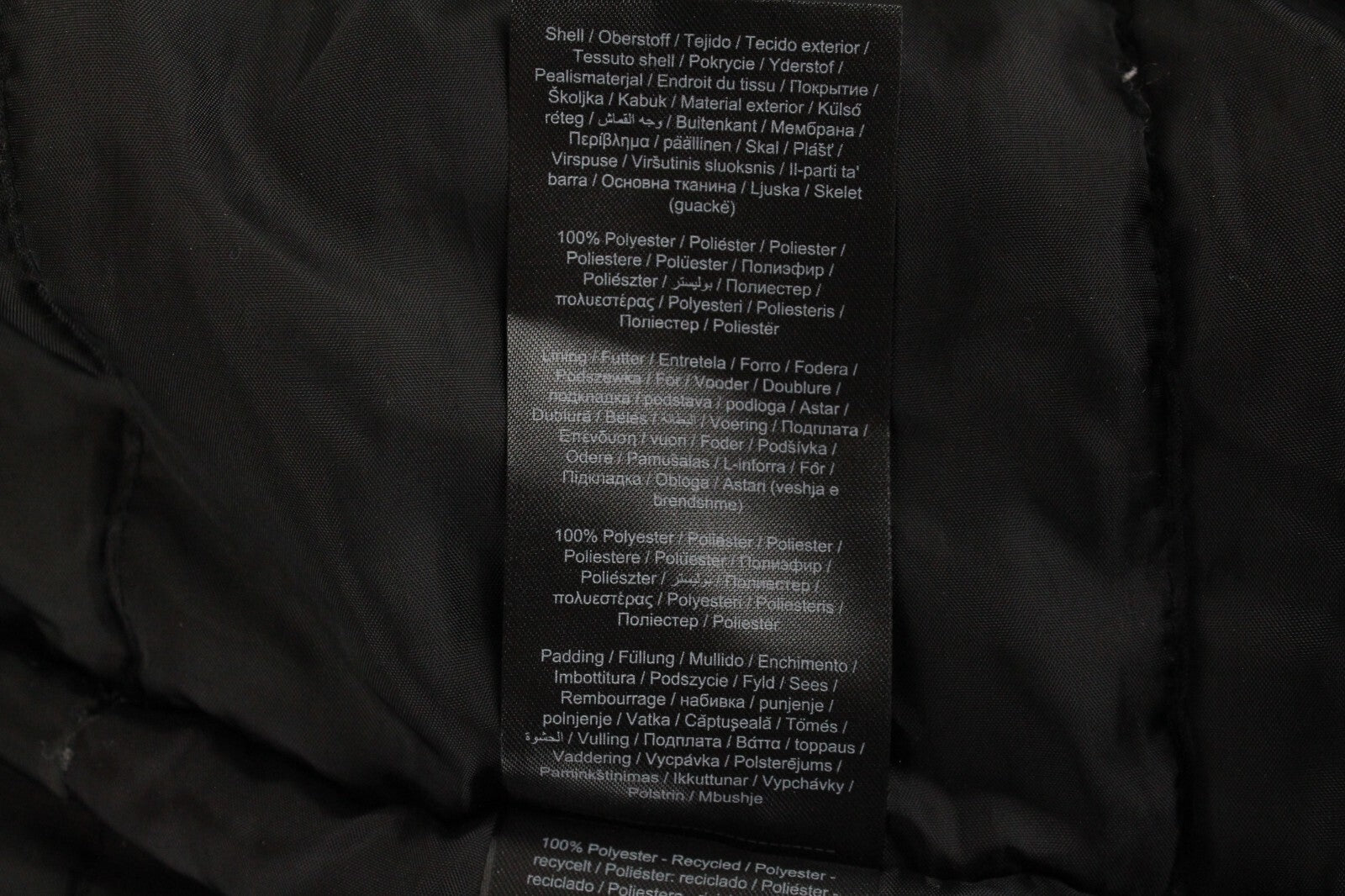 VERO MODA Womens Jacket XS Faux Fur Black Lined Hooded Long Parka