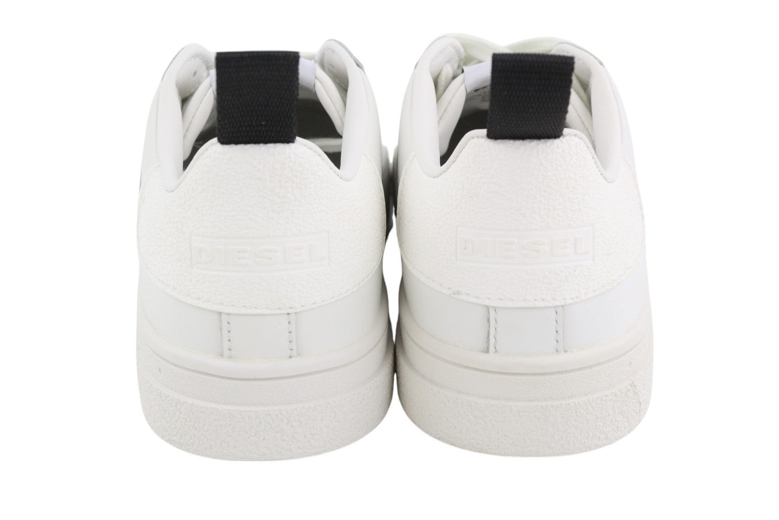 DIESEL S-Clever Low W Women Sneakers EU38 White Cow Leather Almond Toe RRP€120