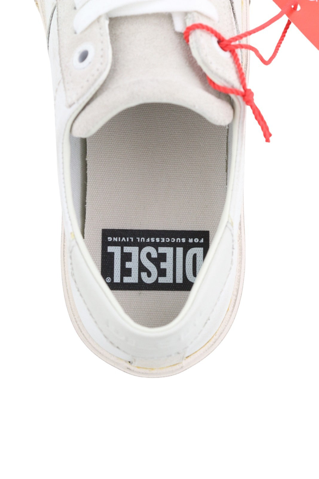 DIESEL S-Mydori Lc W Women Sneakers EU36 Light Leather Almond Toe RRP€160