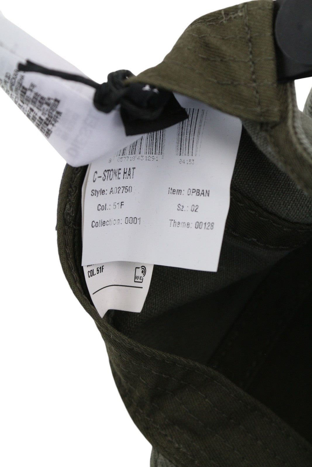 DIESEL C-Stone Men Cap 2 Baseball D-Rill Usion Embroidered Khaki Cotton RRP€70