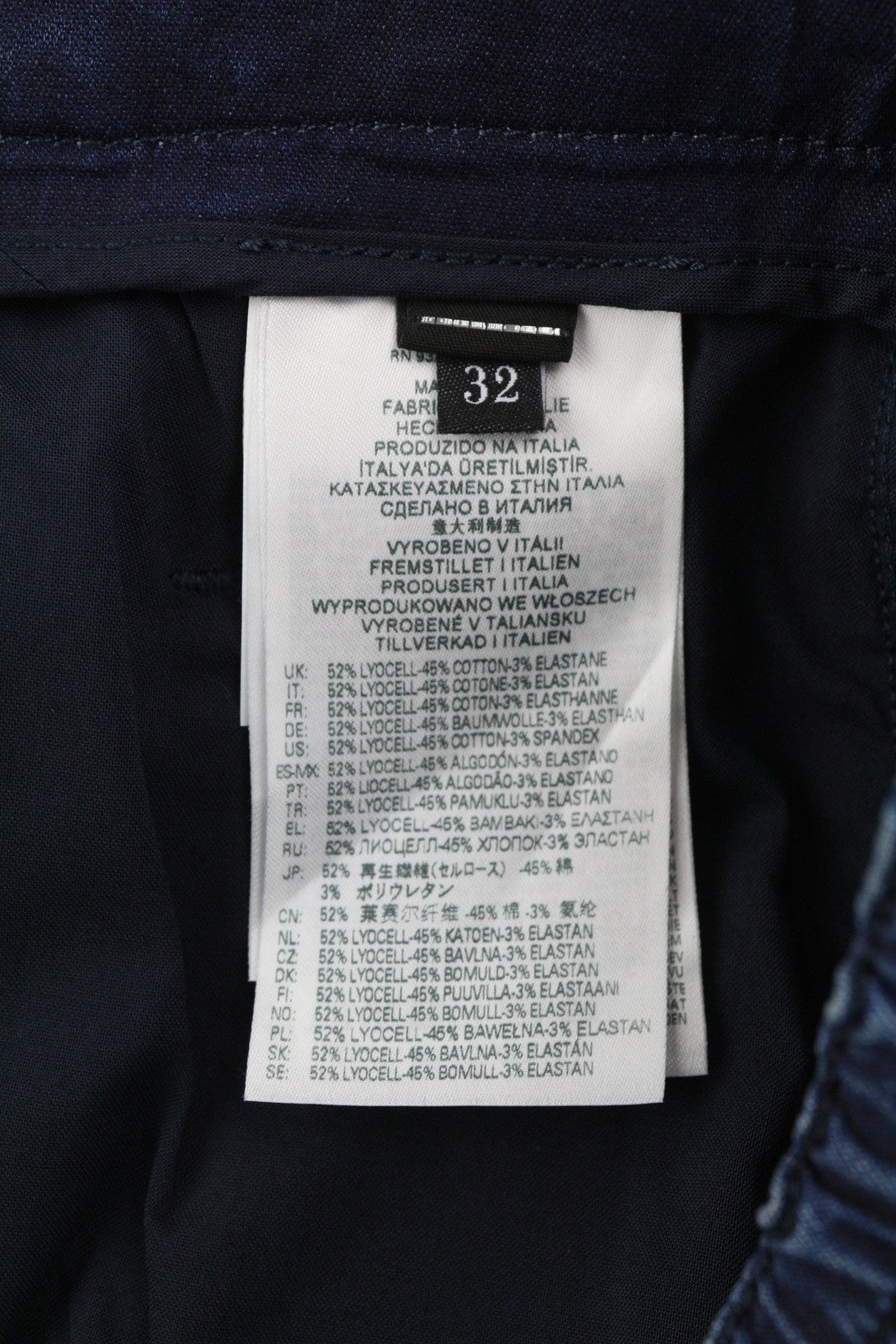 DIESEL D-Krooley-Cargo-Ne 069ZJ Men Jeans W32 Belted Tapered Leg RRP€295 Blue