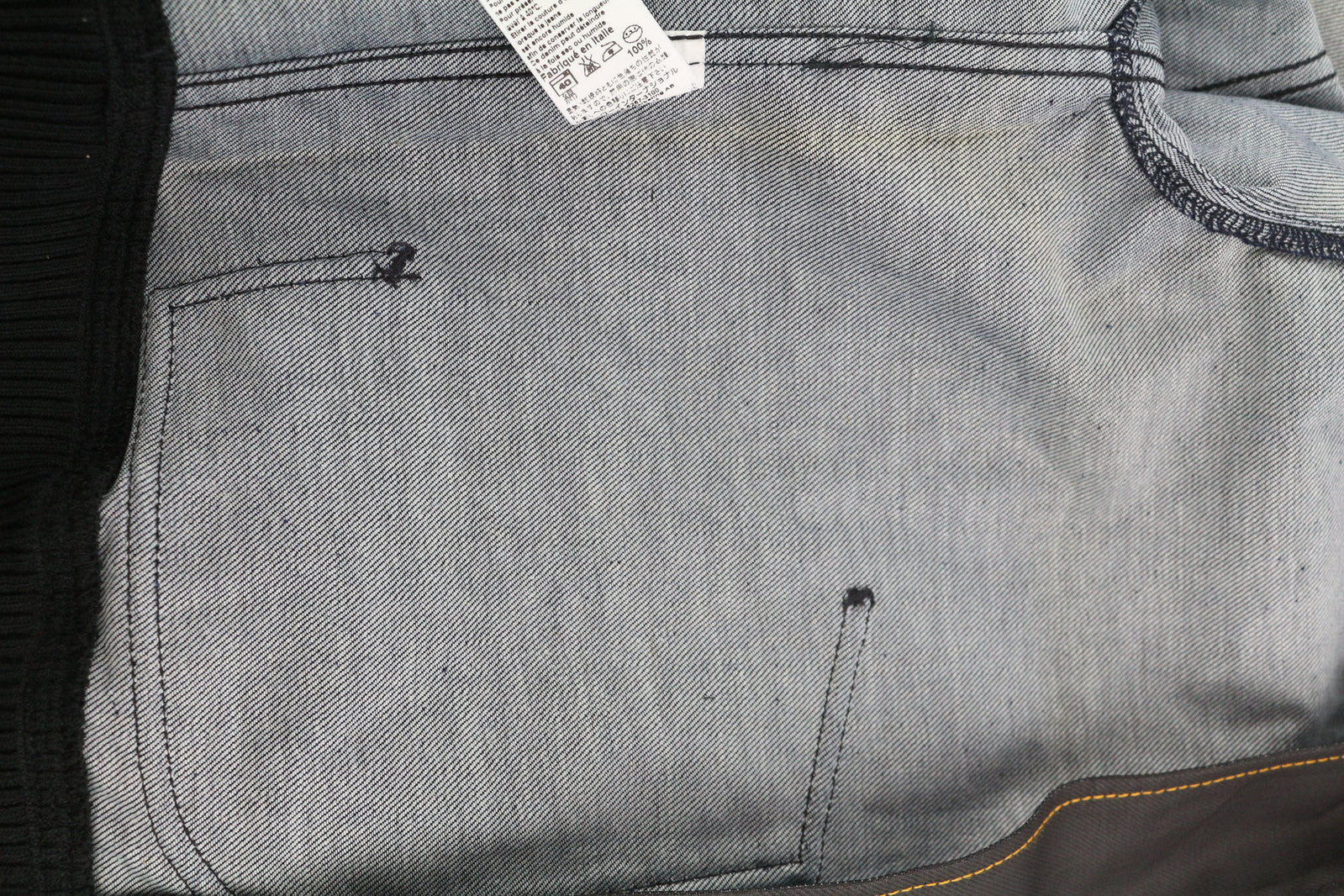 NUDIE Severin Short Rib Men Jacket S Black Coated Bomber Full Zip Unlined Logo