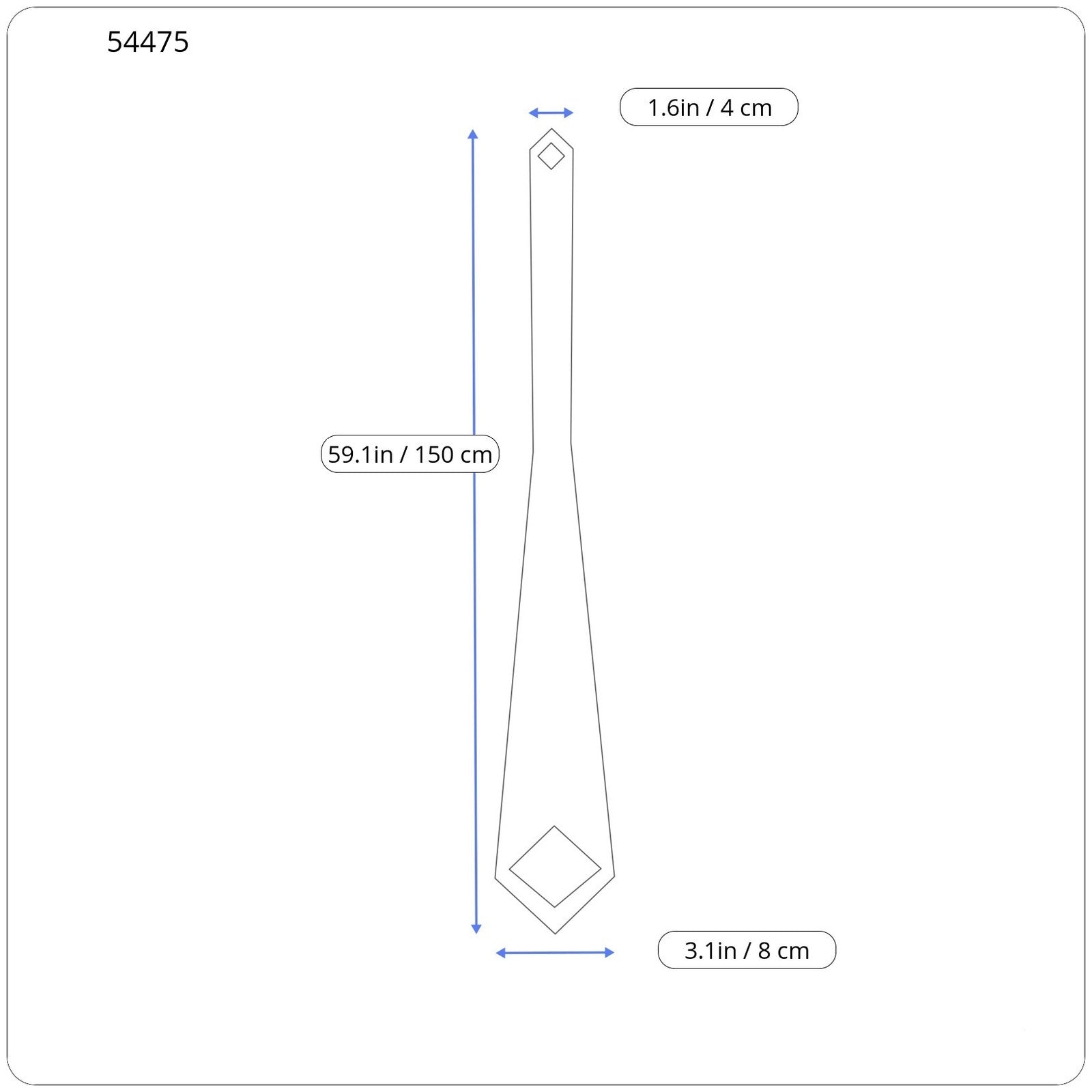 SUITSUPPLY Men's Purple Silk Tie 150 x 8 cm Dotted Formal Pointed-End Accessory
