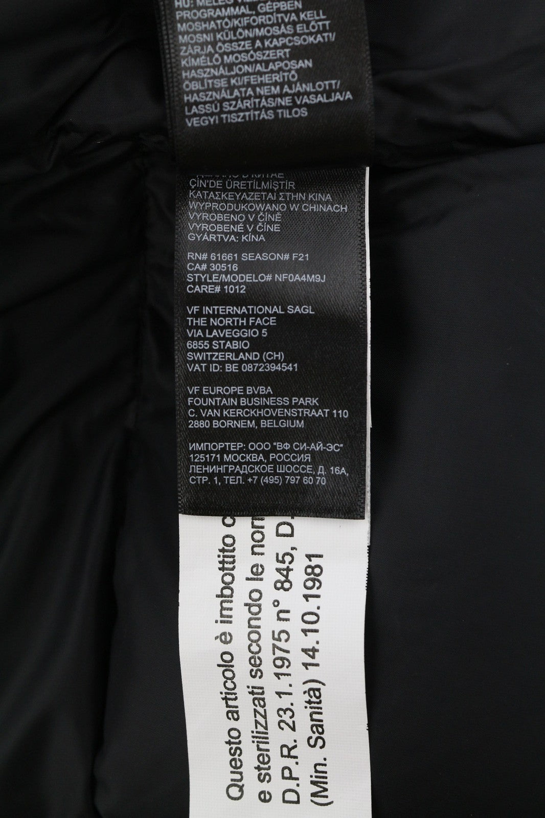 THE NORTH FACE Diablo Down Men Jacket L Black 700 Down Insulated Quilted Puffer