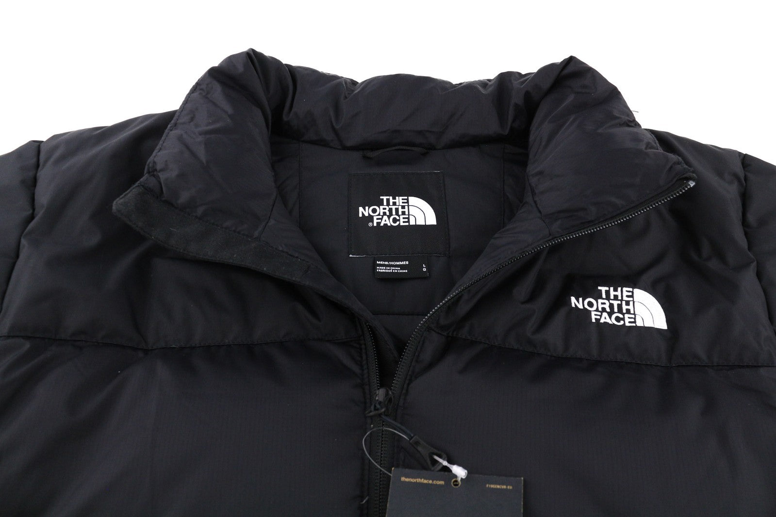 THE NORTH FACE Diablo Down Men Jacket L Black 700 Down Insulated Quilted Puffer