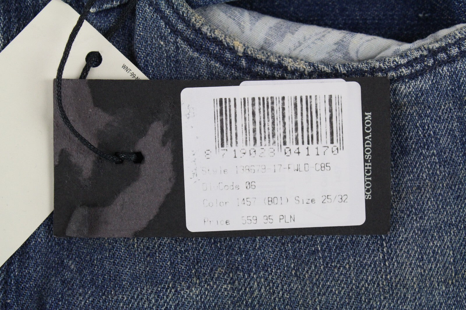 SCOTCH & SODA Womens Jeans W25/L32 Boyfriend Linen Distressed Stained